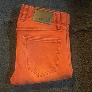 RUDE Vibrant Brick Red Men's Jeans